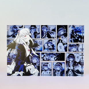 蔷薇少女水银灯动漫周边二次元装饰桌面摆件漫画立牌卡通亚克力砖