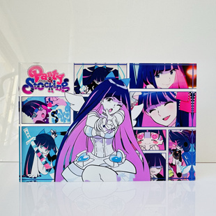 吊带袜天使stocking动漫周边定制二次元立牌桌面摆件卡通亚克力砖