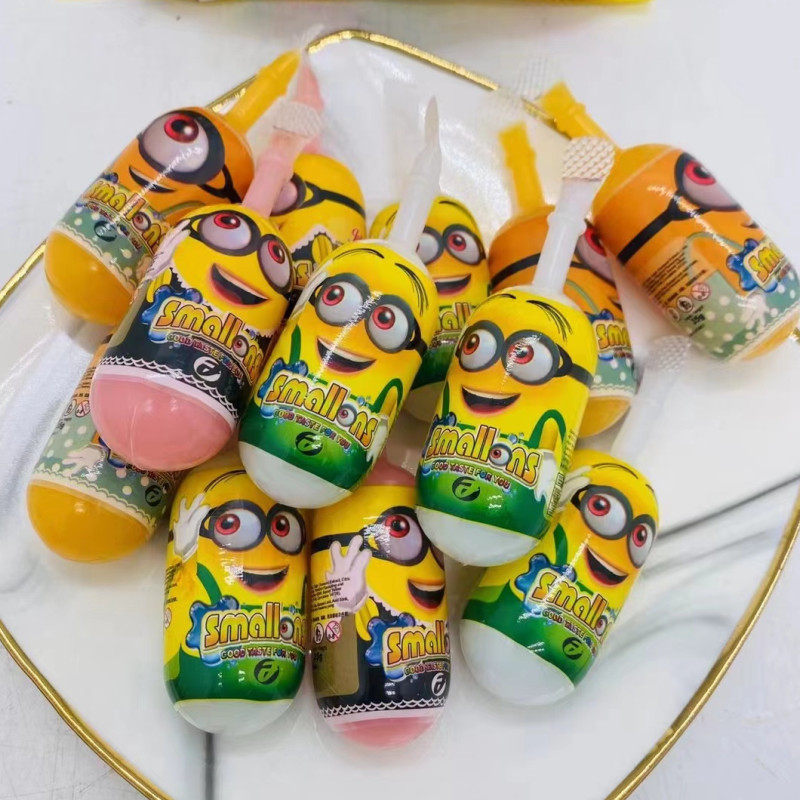 小黄人果冻布丁混合果味型儿童吸吸冻独立小包装零食840g包邮