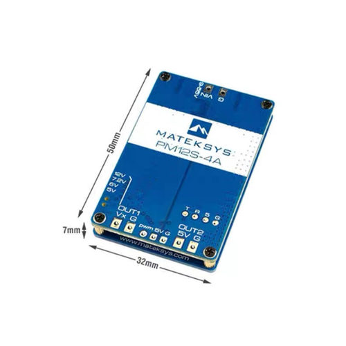 MATEK电源模块PM12S-4A航模降压电压范围9-55V带TVS