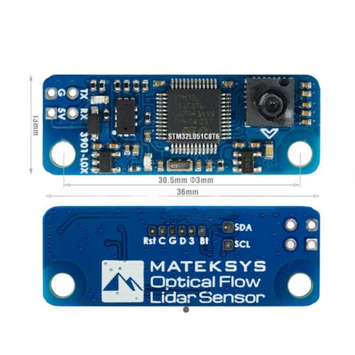 MATEK 3901-LOX 光流计 激光雷达传感 器F4 F7穿越机飞控定高悬停