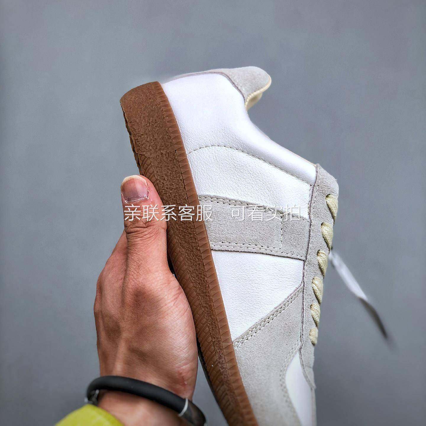 真皮百搭休闲 小白鞋女款舒适德训鞋潮鞋美式美拉德女鞋,女鞋,德训鞋,淘宝优惠券,粉丝福利购,淘宝优惠卷