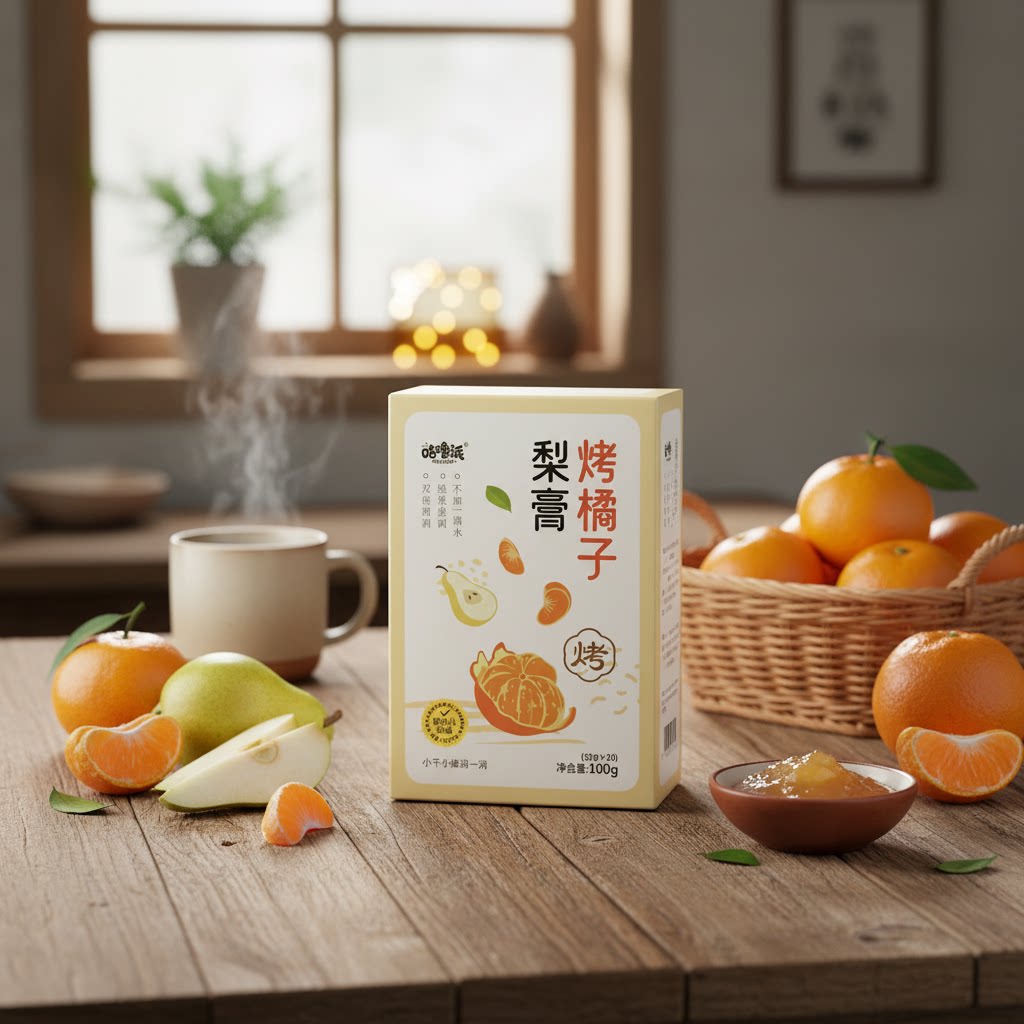 [包装升级]咕噜派烤橘子梨膏