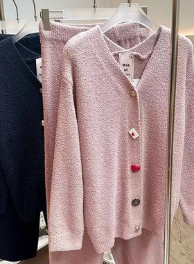 冬季巧克力软绵绵半边绒保暖家居服套装多巴胺甜美可外穿睡衣女生