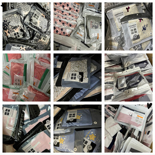 出口外贸单O家福袋随机女士性感低腰短裤卡通可爱棉质内裤三角裤