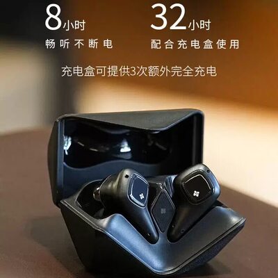 HIFIMAN海菲曼Svanar Wireless 2天鹅二代真无线蓝牙耳机降噪大鹅