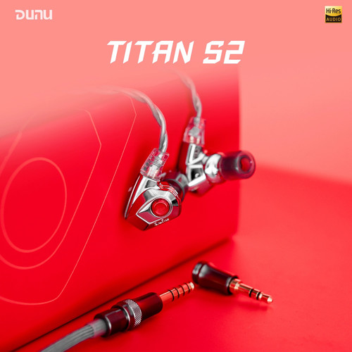 DUNU达音科titan s2有线耳机HiFi入耳typec耳塞titans2泰坦s2二代