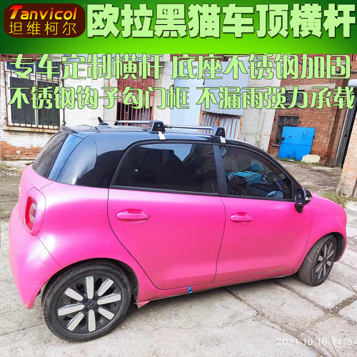 Tanvicol欧拉汽车车顶横式行李架承重通用横架车顶箱横杆不锈钢