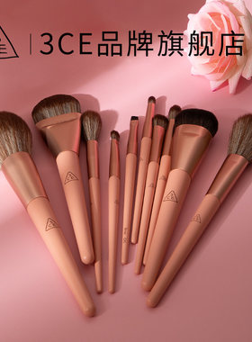3CE朝阳玫瑰10支套装礼盒化妆刷