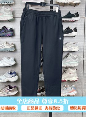 代购斯凯奇2024年冬季女款蓄热抗菌抗静电舒适梭织长裤P424W150