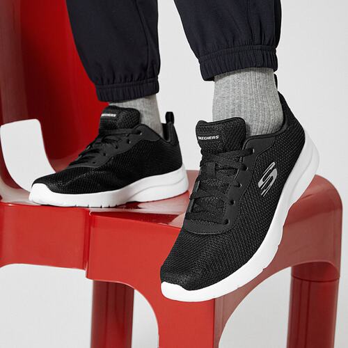 Skechers斯凯奇2026新款女士舒适透气简约百搭绑带运动鞋149690