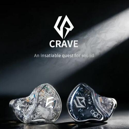 QDC CRAVE渴望入耳式耳机动圈动铁静电hifi发烧舞台监听耳返私模