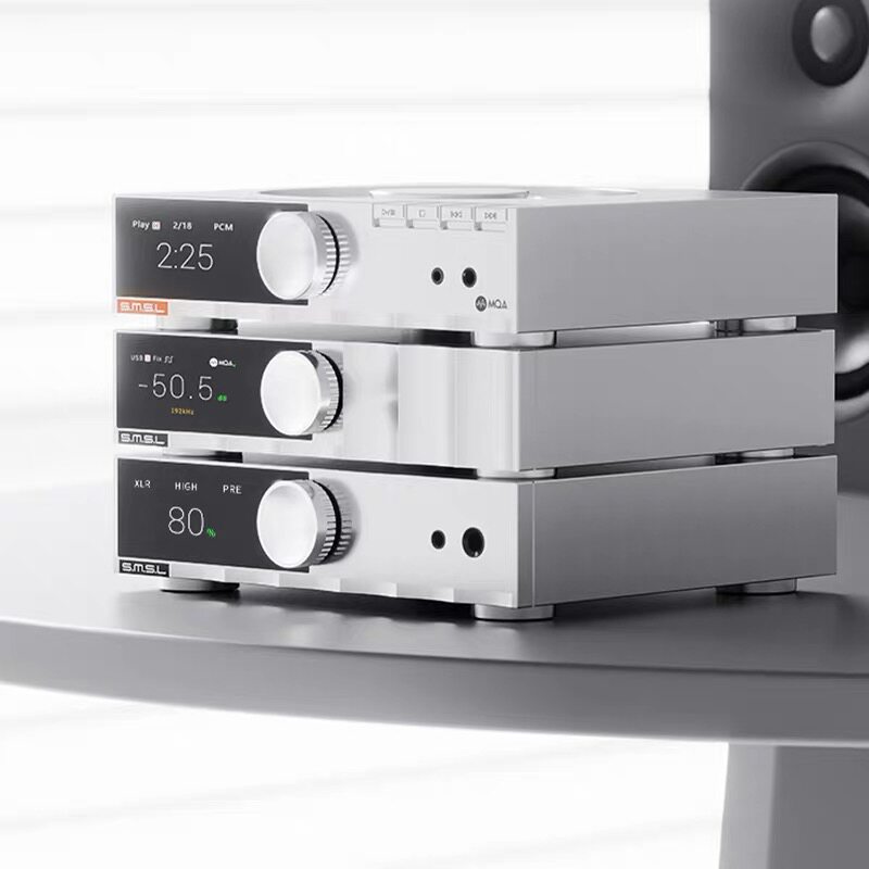 smsl双木三林 H200耳放台式hifi发烧耳机功率放大器D200解码器