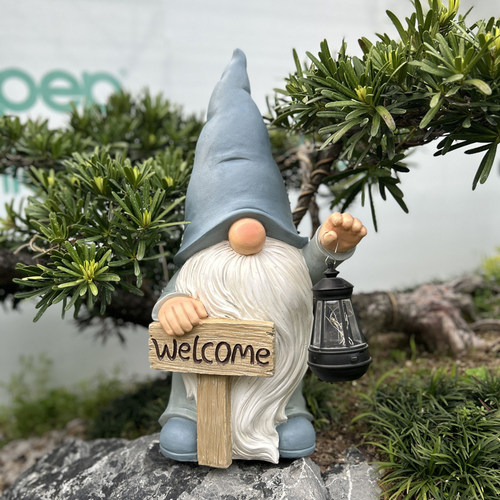 臻尚精灵提灯欢迎牌太阳能灯