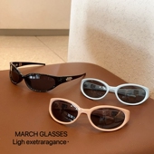 Jennie联名款 DONUT发箍墨镜GM男女UV400骑行高级感太阳镜可换配饰