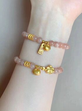 招财纳福手链女夏轻奢精