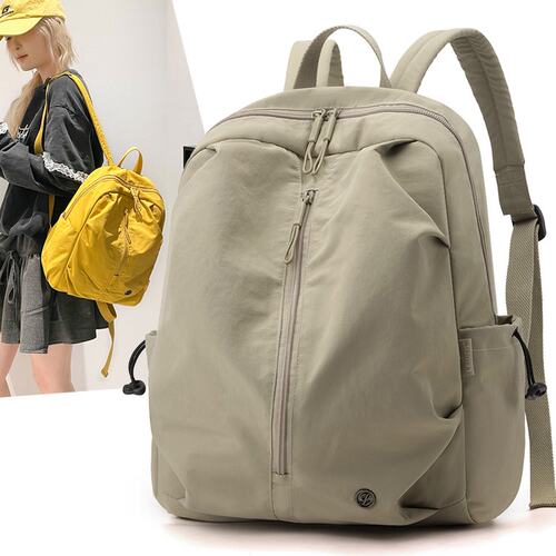 多巴胺户外旅游轻便双肩包女休闲百搭徒步登山背包高颜值通勤书包