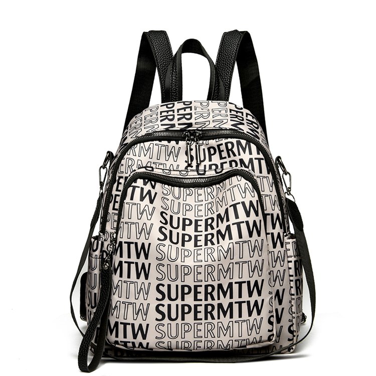 双肩包女2025新款ins超火时尚轻便牛津布女士背包旅行通勤小背包