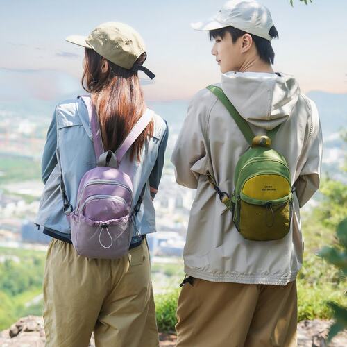 男女孩休闲斜挎包单肩双肩儿童两用包户外骑行运动外出旅游小背包