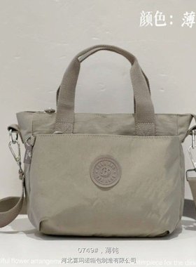 博卜BoBo0749水洗帆布手提斜挎菜篮子上班休闲简约多隔层大单肩包