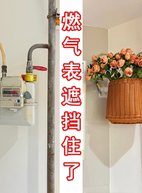森系改造燃气表遮挡美化管道遮挡装饰天然气表美化遮丑厨房气表箱