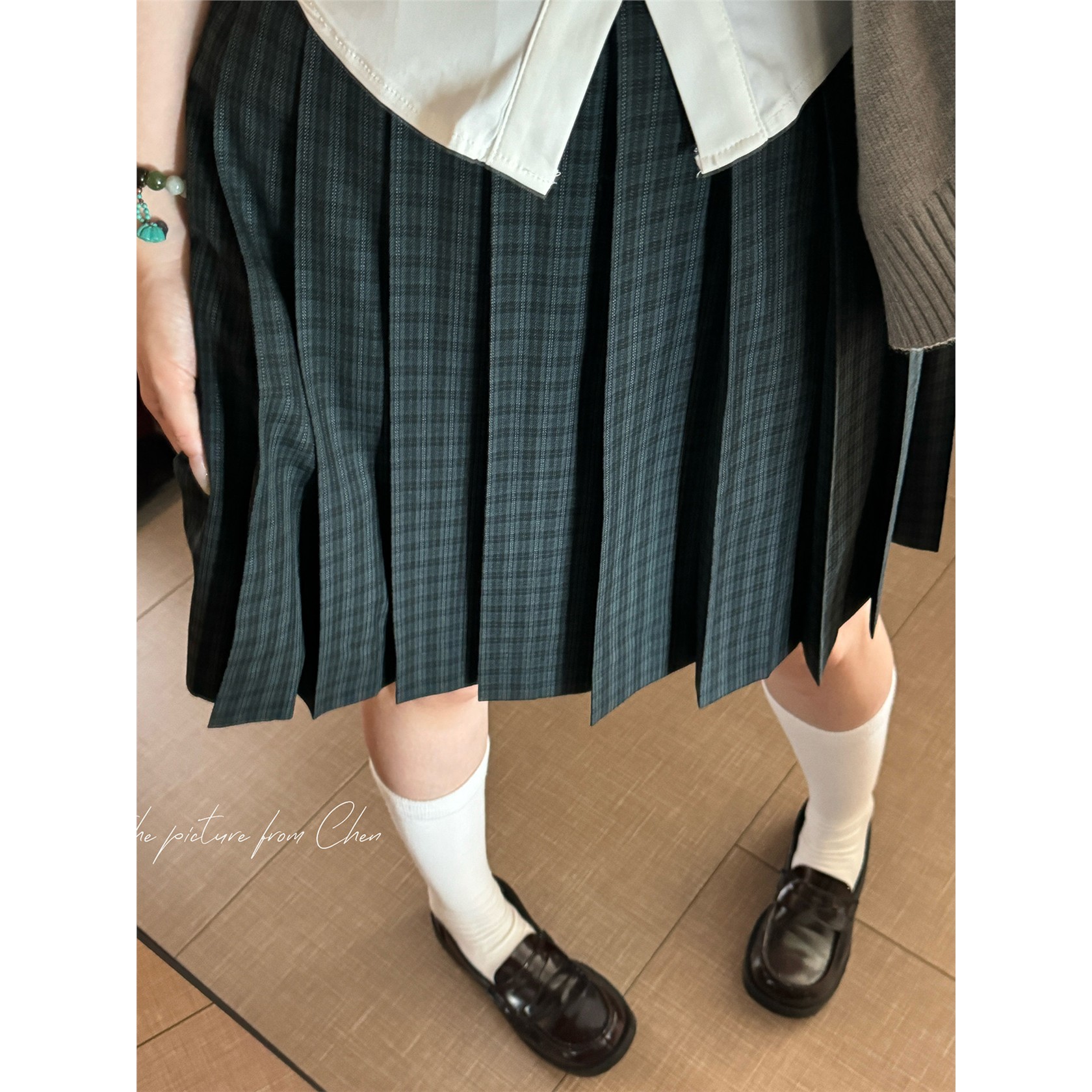 JIC竹染/火星jk制服裙原图片