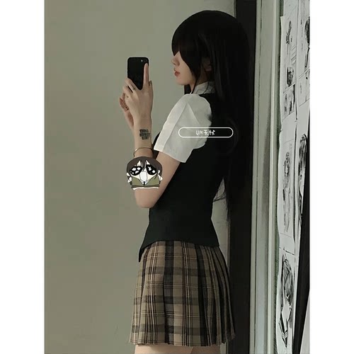 JIC学院风日系JK制服柑橘
