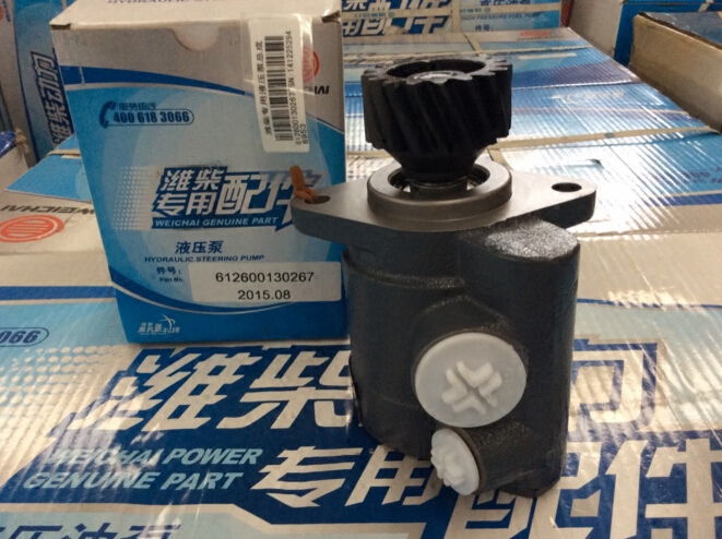 潍柴发动机液压泵WP10 290马力 336马力客车助力泵原厂配件