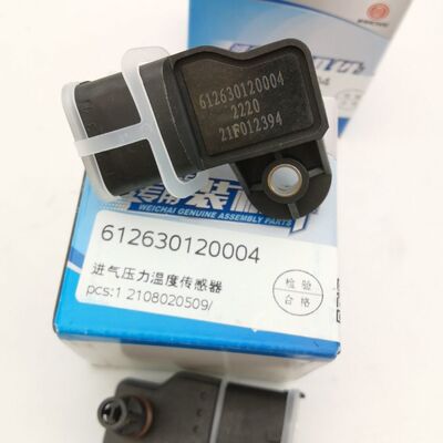 潍柴电喷进气压力传感器612630120004空气压力传感器原厂装机配件