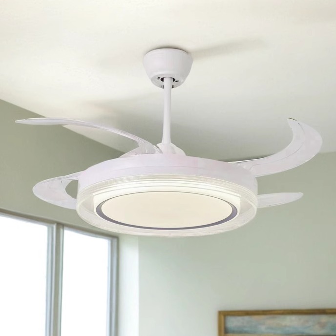 丰韵风扇灯吊扇灯官方2025年新款餐厅42寸隐形卧室客厅电器FY0955