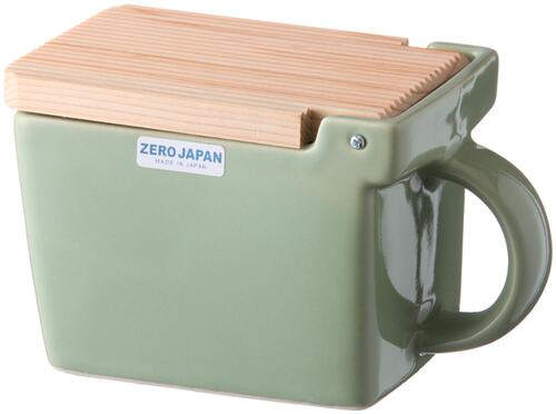 ZEROJAPAN调料罐彩色陶瓷手柄
