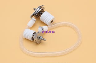 电脑绣花机配件 线管 铁扎钩夹线器 铁扎钩引线片 防风管夹线器