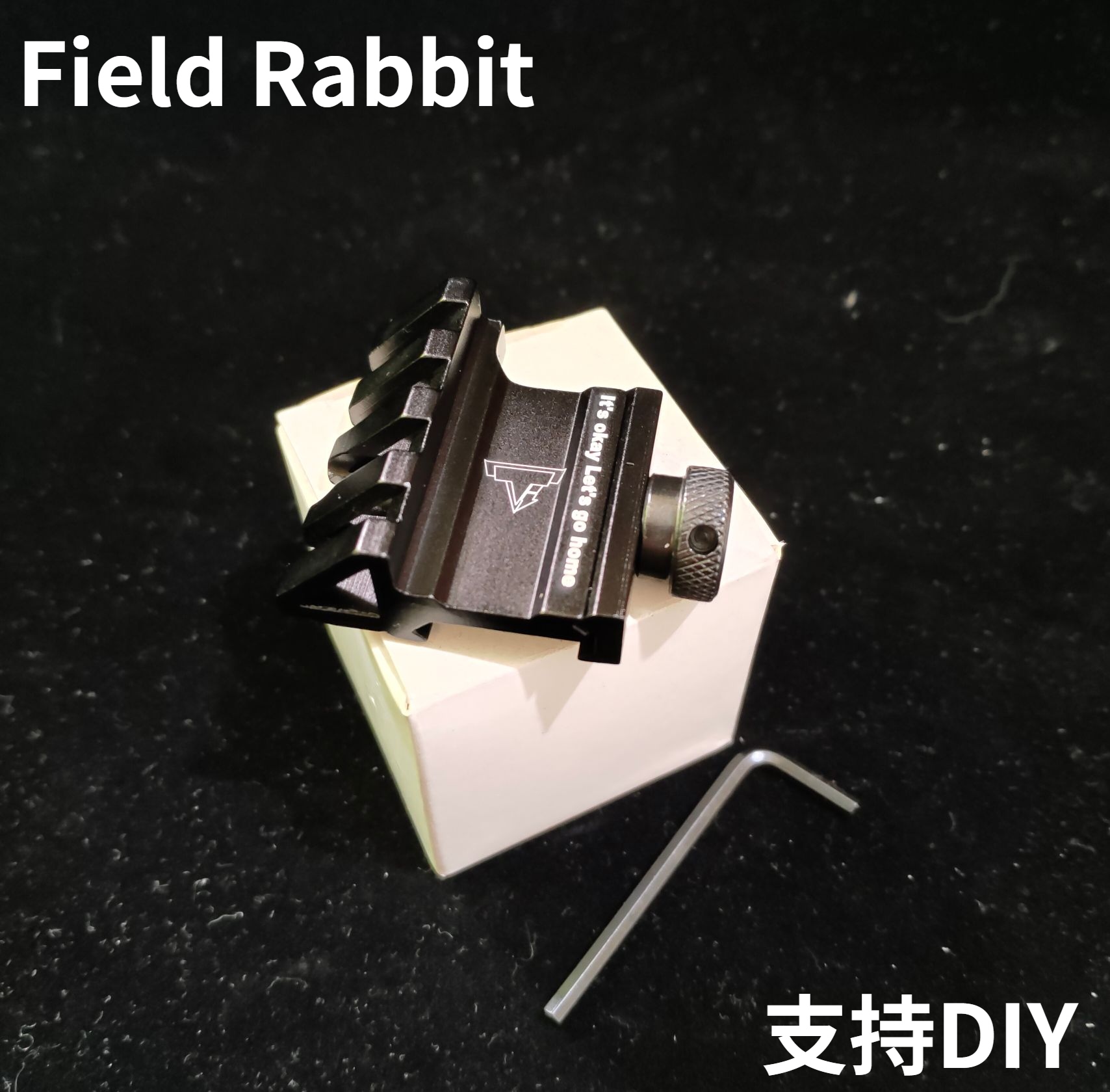 金属斜导轨司骏m4软弹jmt激光发射器战术rmr红点吃鸡导轨diy刻字 玩具/童车/益智/积木/模型 软弹枪 原图主图