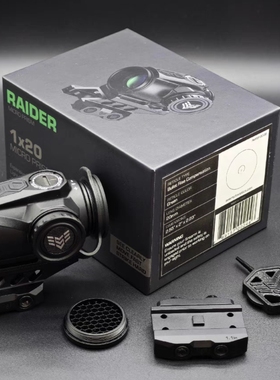 沼泽狐入侵者1x20棱镜RAIDER抗震红点望远镜弹弓抗震消光一弹弓镜