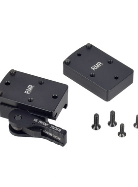 sro金属快拆20mm底座战术rmrhd红点镜架增高底座通用孔位18mm基座