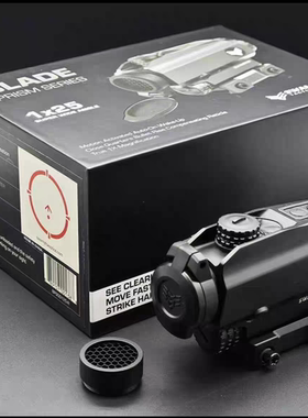 沼泽狐blade刀锋1x25一倍棱镜战术弹弓观察镜抗震弹弓装饰件棱镜