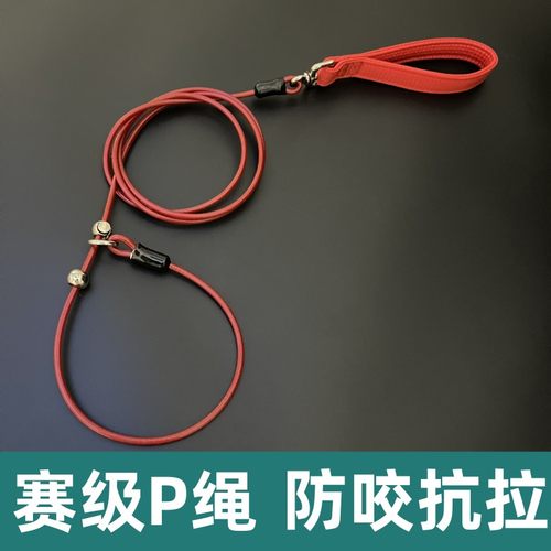 狗狗牵引绳一体p绳防爆冲遛狗链子大中小型犬加长训犬防咬抗拉