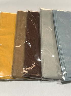 2米3米长质感棉麻古风布面打结绑带系带宽腰带简约百搭布带蝴蝶结