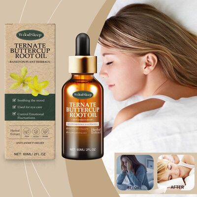 WOODSLEEP 毛茛根植物睡眠精油 温和植物成分按摩护理助放松睡眠