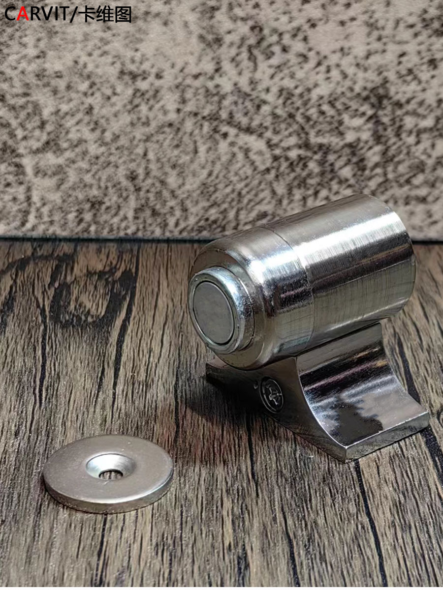 CARVIT锌合金镍拉丝青古黄古黑色齐全卧室门上配套五金地吸门吸