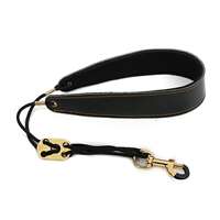 Saxophone neck strap, shoulder strap, hanging strap, leather alto saxophone sling, metal durable, thickened hook, widened shoulder strap thumbnail 4