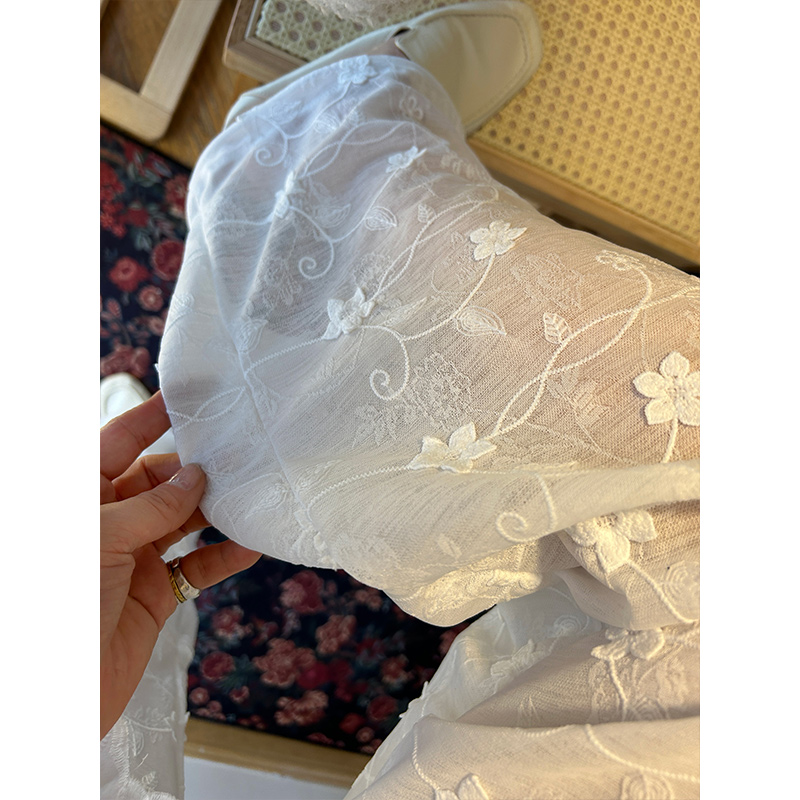 少量现货正品韩代东大门侧抽绳松紧腰含内衬立体花朵工装裤休闲裤