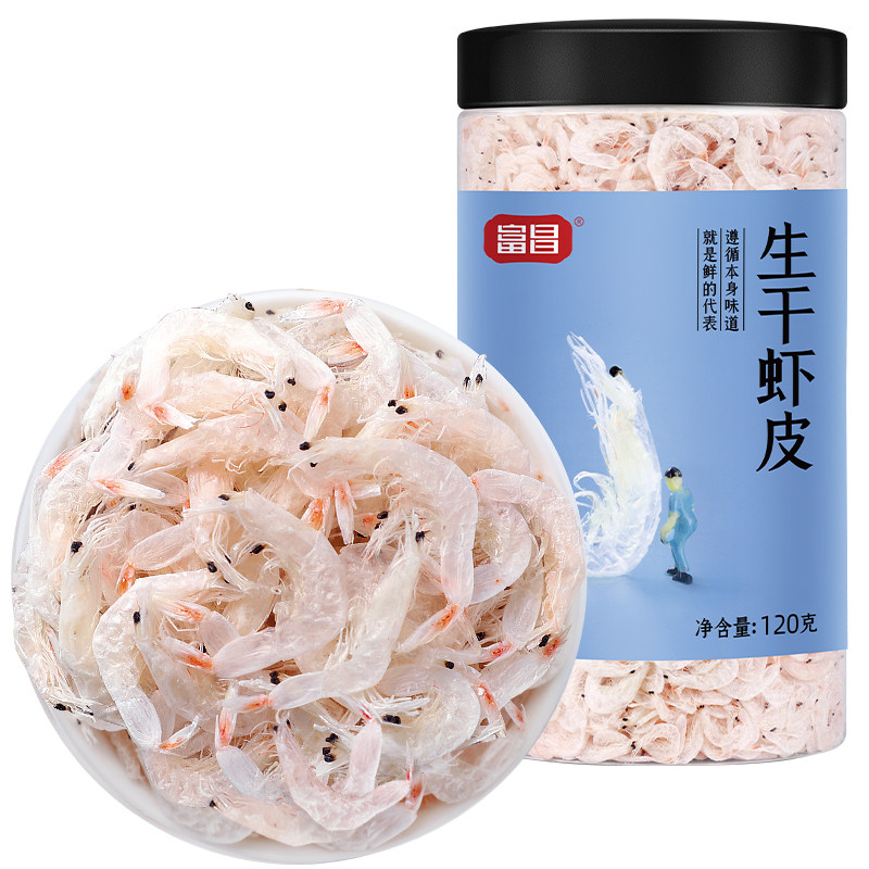 富昌干虾皮120g海产紫菜蛋花汤图片