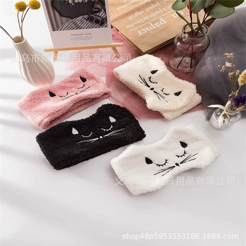 Милая повязка на голову для умывания, шапка, платок, ободок, популярно в интернете