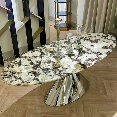 佛山工厂定制直销店天然奢石餐桌