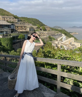 小方巾女腰果出游百搭丝巾头巾海边度假 EliauK同款