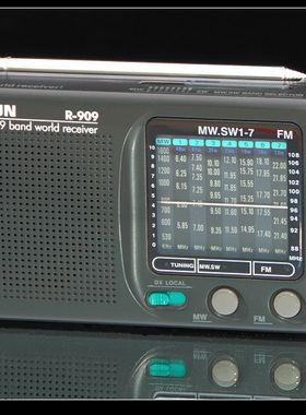 Tecsun/德生 R909广播收音机老人全波段袖珍式全波段收音机半导体