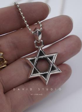 davidstudio925纯银中号项链