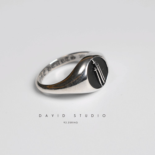 情侣戒指david尅罗心女款男款