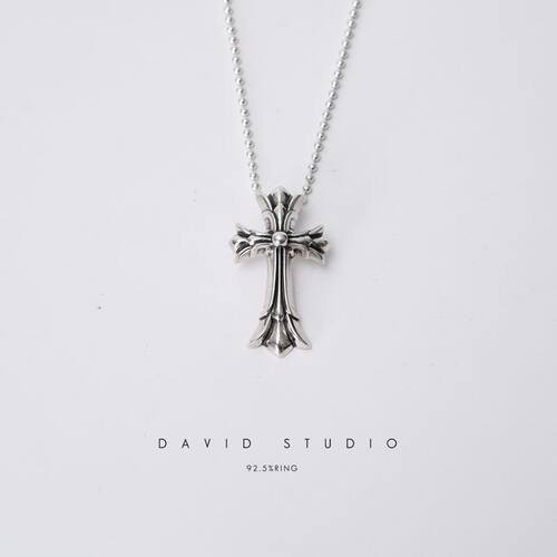 davidstudio纯银925机车风项链